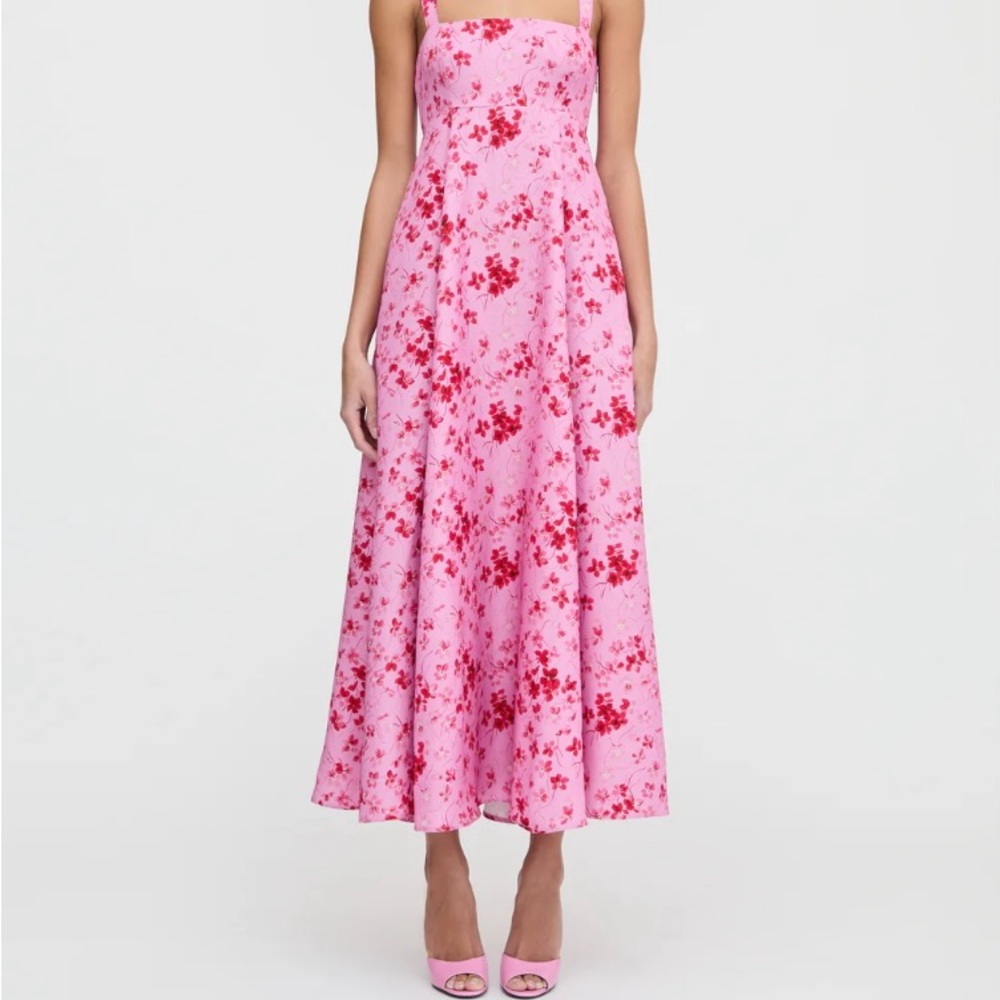 NWT Hill House Rowena Dress in Pink Sweet Peas